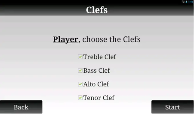 Game of Clefs [Free] android App screenshot 2